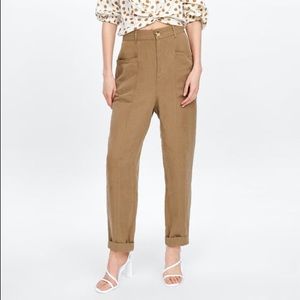 Zara Baggy Pants with Pockets, Size L